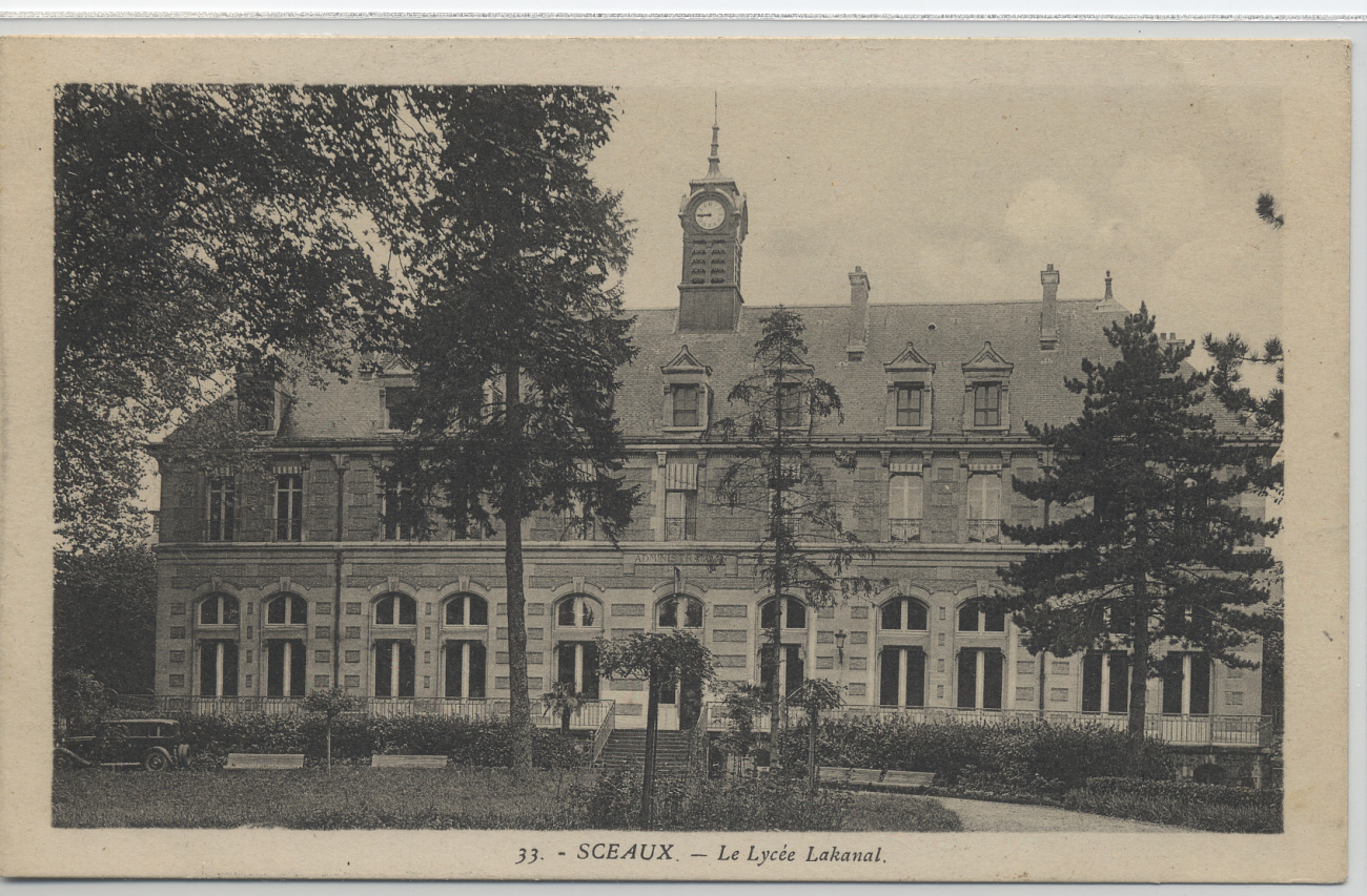 Lycée Lakanal Archives de Sceaux